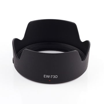 EW-73D Cámara Parasol para Canon EF-S 18-135mm f/3.5-5.6 IS USM, Canon RF 24-105mm F4-7.1 IS STM – Plastic bayoneta Flor / Pétalo / Tulipán Parasol de CELLONIC