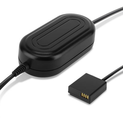 Fuente de Alimentación DMW-AC8 + DMW-DCC11 8.4V con cable de carga de ca. 3m para cámaras Leica D-Lux, Lumix DMC-LX100, DMC-GX7 -GX80, DMC-TZ80, DC-TZ90 -TZ91 - Dummy Battery de subtel