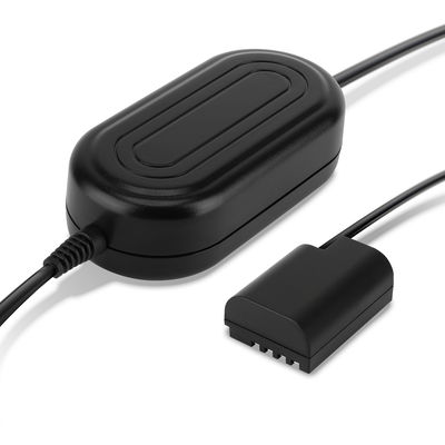 Fuente de Alimentación DMW-AC8 + DMW-DCC12 8.4V con cable de carga de ca. 3m para cámaras Panasonic Lumix DC-GH5 DMC-GH3 DMC-GH4 DMC-GH3K DMC-GH4K GH9 - Dummy Battery de subtel