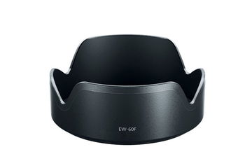 EW-60F Cámara Parasol para Canon EF-M 18-150mm 1:3,5-6,3 IS STM – Plastic bayoneta Flor / Pétalo / Tulipán Parasol de CELLONIC