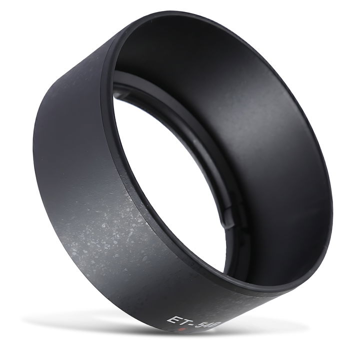 ET-54B, 9517B005AA, 9527B001 Cámara Parasol para Canon EF-M 55-200mm 1:4.5-6.3 IS STM – Plastic bayoneta Circular / Cilíndrico Parasol de CELLONIC