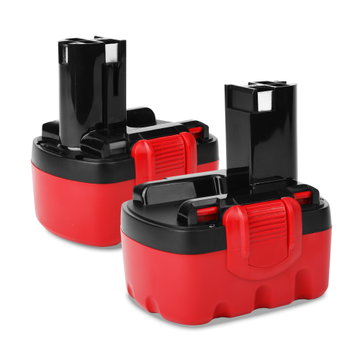 2x Battery for Bosch PSR14.4, PSR 1440, ART26 Easytrim, PSR 14.4ve-2 Cordless Tools - 3Ah 14.4V NiMH 2607335711, BAT140, 2607335685, 2607335686, 2607335432 Battery Replacement