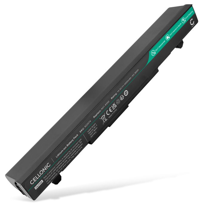 ASUS F550CC Batería 4400mAh 14.4V - 14.8V de subtel