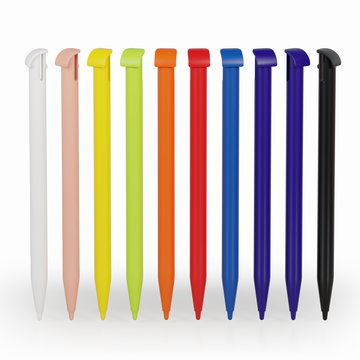 10x Lápiz táctil para Nintendo New 3DS XL de subtel - Lapices capacitativos para pantallas táctiles de dispositivos electrónicos, Stylus Pen multicolor