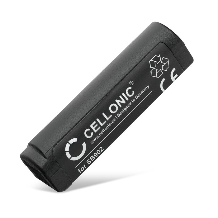 Battery for Shure GLX-D Digital Wireless Systems, Shure SB902A, SB902, GLXD1, GLXD2, MXW2 1100mAh from CELLONIC