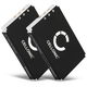 2x Batería 1300mAh