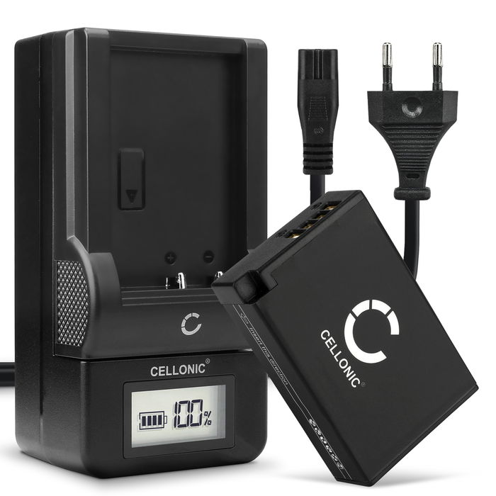 Canon EOS R100 Batería 950mAh 7.2V - 7.4V + Cargador de Cellonic