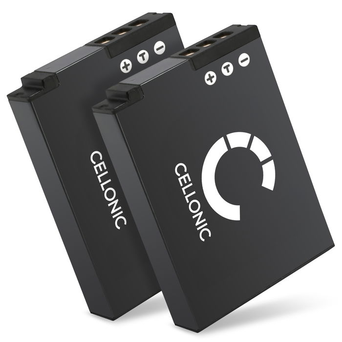 2x Nikon Coolpix S9050 Batería 1100mAh 3.6V - 3.7V de CELLONIC