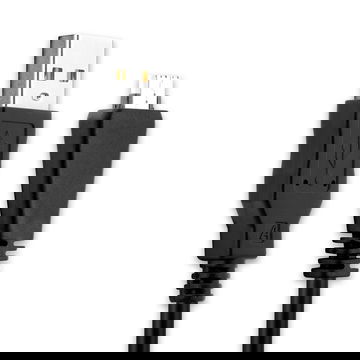 Cable USB para Sony DSC-HX9V HX100V -HX7V DSC-W350 -W570 DSC-H70 W350 W380 W560 W570 W580 W750 DSC-WX7 -WX9 DSC-TX10 TX100 TX20 -TX5 -TX55 DSC-T99 - Cable de Carga y Datos 1m negro PVC