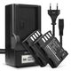 2x Batería 2000mAh+ Cargador