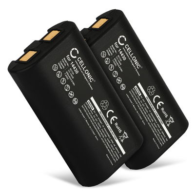 2x S0895880,W003688,14430 Battery for 3M PL200 / Dymo LabelManager 260 260P, 280, PnP Mobile Photo / Label Printer - 650mAh 7.2V - 7.4V Lithium Ion