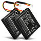 2x Battery 700mAh