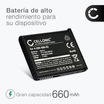 2x Bateria Panasonic 4-268-590-02 660mAh - N4FUYYYY0047, Batería larga duración para teléfonos Panasonic KX-TCA285 KX-TCA385 KX-UDT121 KX-UDT131 Sony Laser Mouse VGP-BMS77
