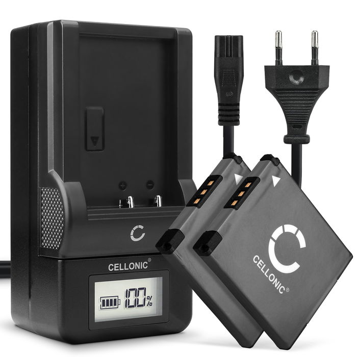 2x Batería para Canon IXUS 285 HS, 185, 160, 145, 190, 132, 155, 265 HS, PowerShot SX430 IS, A3500 IS, A3300 IS, A2300, ELPH 110 HS, A3400 IS, SX410 IS, A2500, ELPH 340 HS, SX400 IS, A2600, Powershot SX420 - NB-11L NB-11LH 600mAh + Cargador CB-2L Batería 