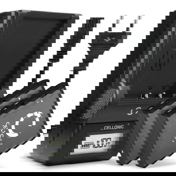 2x Bateria de 950mAh para cámaras Besteker F301, 302S, HDV-D328, HDV-VD2, HDV-Z28, DDV-V6, DDV-V8, HDV-301S FHD - NP-40 + Cargador rápido Baterías recargables