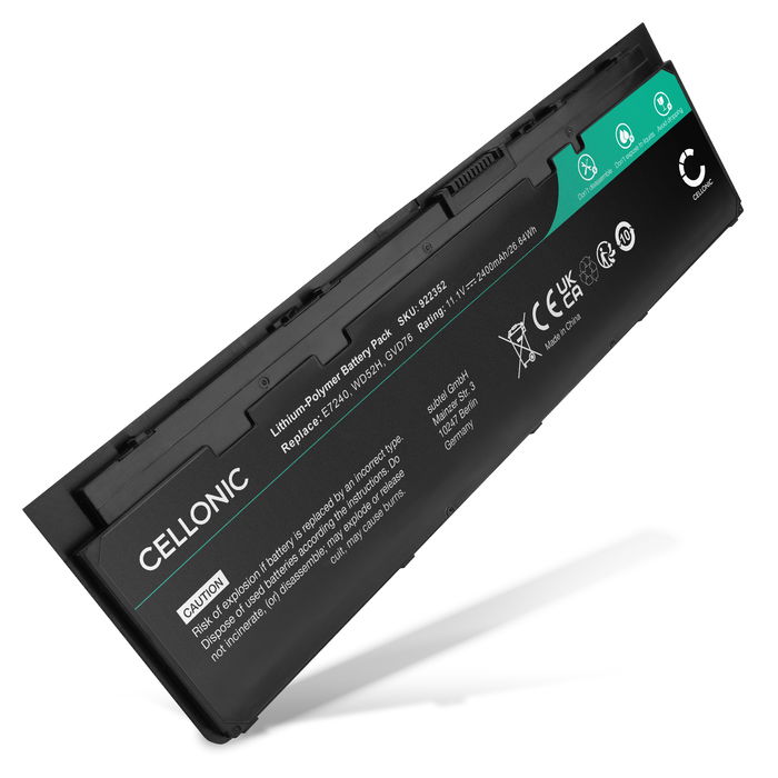 Dell Latitude 12 (E7240-2624) Batería 2400mAh 11.1V de subtel