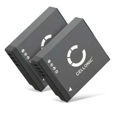 2x Batería para cámaras Panasonic Lumix DMC-GF7, DMC-GX7, DMC-GM1, DMC-GM5, DMC-LX15, DC-GX800 600mAh de subtel