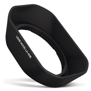 LH-55b Cámara Parasol para Olympus M.Zuiko Digital ED 9-18mm 1:4,0-5,6 – Plastic bayoneta Rectangular / Angular Parasol de CELLONIC