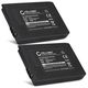 2x Battery 500mAh