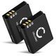 2x Battery 1100mAh
