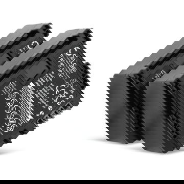 2x Bateria Canon BP-807 BP-809 BP-819 BP-827 890mAh - , Batería recargable para camaras Canon XA10 HG10 HG20 HF10 HF100 FS300 VIXIA HF G20 G10 HF200 HF20 HF S100