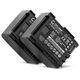 2x Batería 890mAh