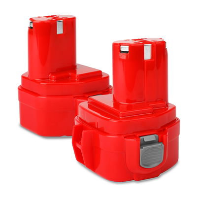 2x Set de Baterías Makita 1222, 1220, 1234, 1235, 193059-5 3Ah 12V - NiMH Batería para herramientas inalámbricas Makita 6271D, 6270D, 6317D, 8270D, 8271D, 6227D, 6223D - Batería de larga duración