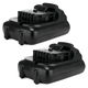 2x Battery 2000mAh