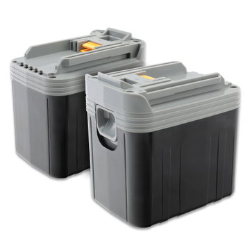 Pack de 2 Baterías Makita BH2433 / B2420 / BH2420 24V, 3.3Ah - NiMH Baterías de larga duración para taladros Makita BMR100, BSR730, BHP460, BTD200 TW200D