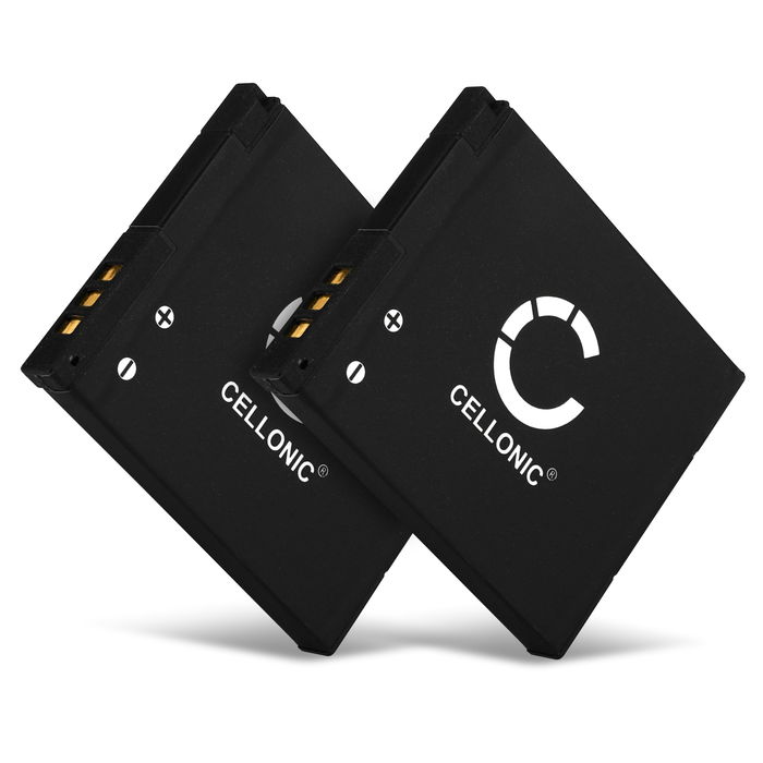 2x Batería Panasonic DMW-BCL7e - 600mAh