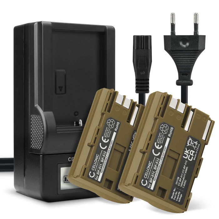 2x Batería Canon MV630i - 1600mAh