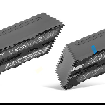 Batería para Sony HXR NX 100, NEX FS700R, FS700RH, HVR-Z1, HVR-V1 10050mAh USB-Out 2.4A de CELLONIC