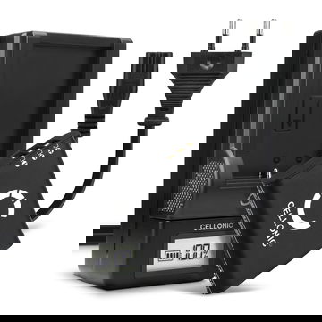 2x Bateria para Olympus Tough TG-6, Olympus XZ2, Olympus SH50, SH60, SH2, Olympus TG3, Olympus TG2, TG-5, Olympus SP-100EE - Cargador Rápido UC-90 + 2 Baterías de Cámaras Olympus Li-90B Li-92B 1100mAh de CELLONIC