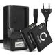 2x Battery (1100mAh, 3.6V) + Charger