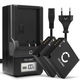 2x Battery 980mAh+ Charger