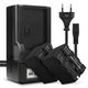 2x Battery 6600mAh+ Charger