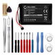 1x Batería 1000mAh + Juego de herramientas