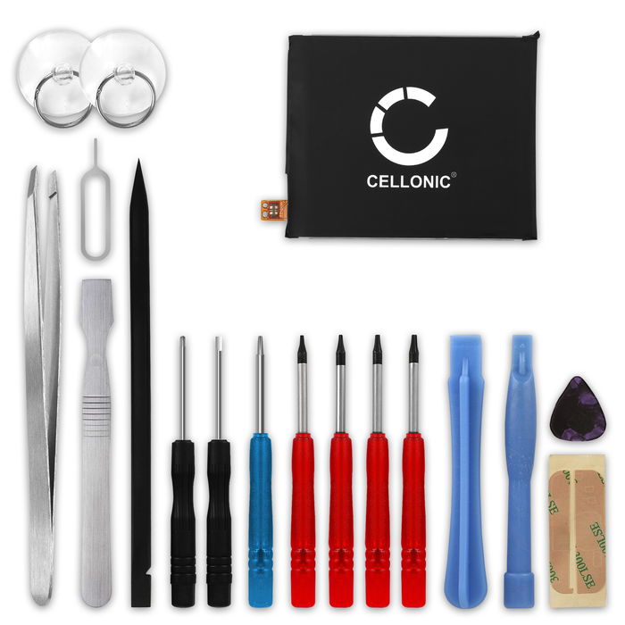 CELLONIC Phone Battery Replacement for Nokia 5 (2017) + 17-Tool Phone Repair Kit - HE321,HE336 2900mAh