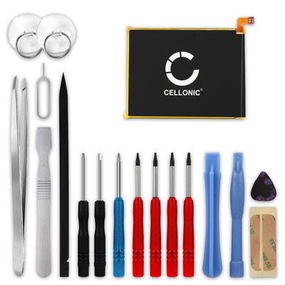 CELLONIC Phone Battery Replacement for ZTE Blade V8 + 17-Tool Phone Repair Kit - Li3927T44P8h786035 2700mAh