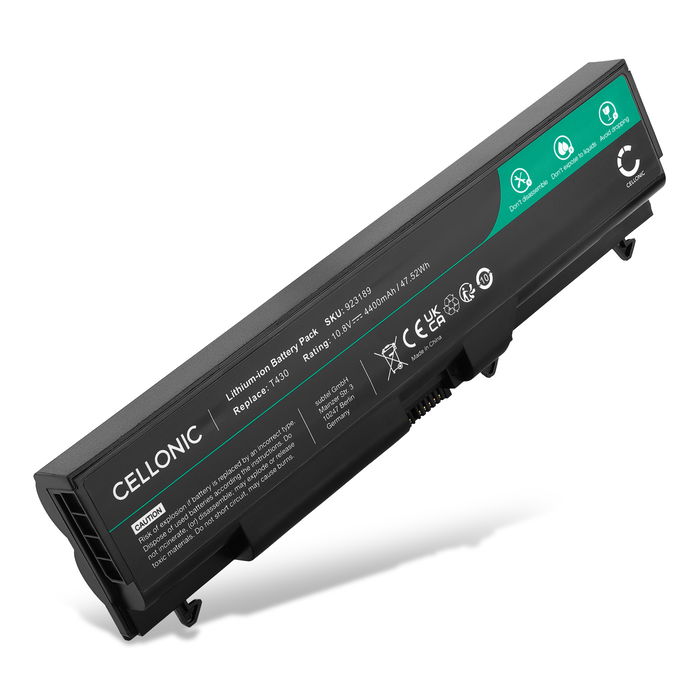 Batería Lenovo para ordenador portátil Lenovo ThinkPad E50, Edge 14, Edge 15 ,Edge E40, Edge E420, Edge E425, Edge E50 4400mAh 10.8V de CELLONIC
