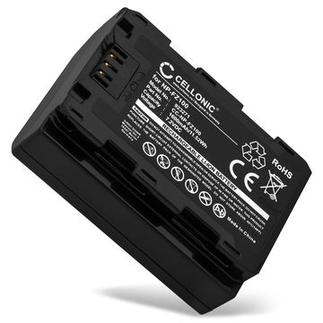Battery for Sony A7 IV, Alpha 7 IV, A6700, A6600, A7S III, Alpha 9, Alpha 7R III NP-FZ100 (1600mAh, 7.2V) from CELLONIC