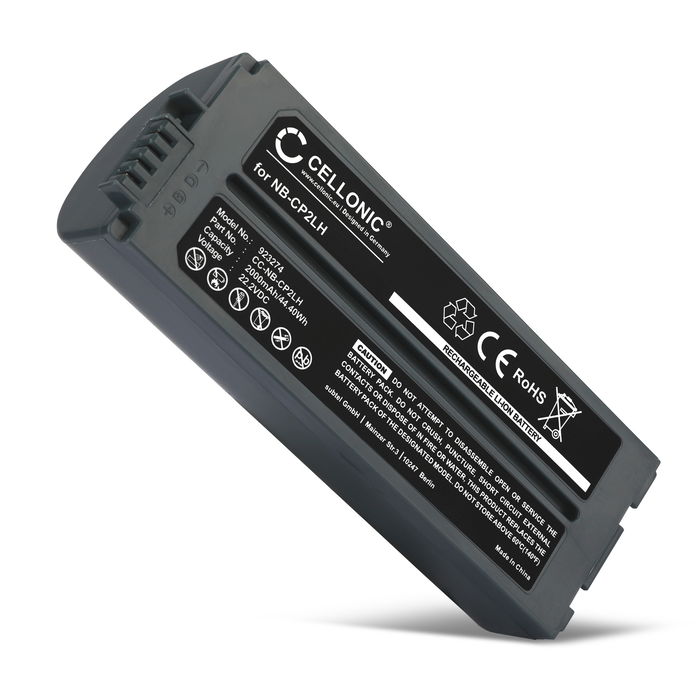Canon Selphy CP1500 Batería 2000mAh de Cellonic