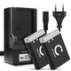 2x Battery 1010mAh+ Charger
