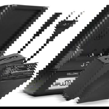 2x Bateria para cámaras Sony AX100 FDR-AX700 PXW-Z90 HXR-NX80 HDR-CX625 CX680 CX900 CX450 NEX-VG30 VG20 VG10 - NP-FV70 NP-FV100 2200mAh + Cargador rápido AC-VQV10, BC-TRV Baterías recargables