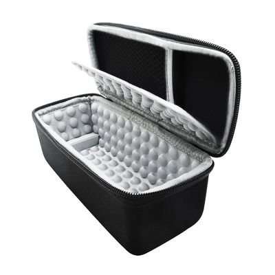 Funda de Poli&eacute;ster para JBL Flip 1 Flip 2 Flip 3 Flip 4 Flip 5 Funda antigolpes con cremallera para altavoces bluetooth - Funda acolchada de 18 x 7 x 7,4 cm en negro, Hard case