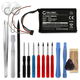 1x Batería 1200mAh + Juego de herramientas 17pzas