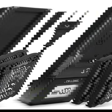 2x Bateria para Sony DSC-HX1, Sony A230, Sony A330, Sony A290, Sony A390, Sony HX200, HX200V - 2x Baterías para Cámaras Sony NP-FH50 -FH40 -FH60 700mAh + Cargador Rápido BC-VH1