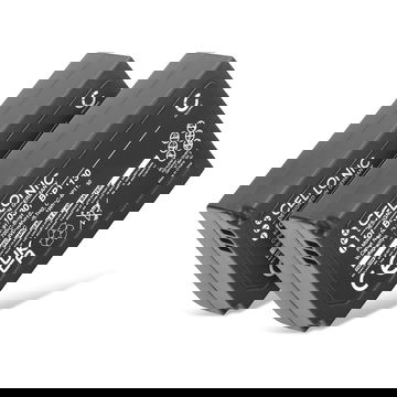 2x Batería para cámaras Samsung NX300 NX500 NX300M NX1000 NX2000 NX1100 NX200 NX210 BP1130 BP1030 700mAh 7.4V de CELLONIC