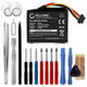 1x Batería 1000mAh+ Juego de herramientas