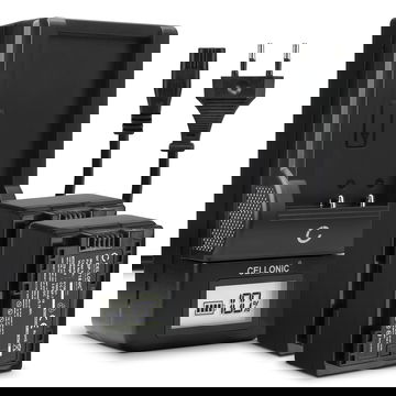 2x Bateria para cámaras Canon LEGRIA HF R806 R86 HF R706 HF R606 HF R506 R406 R306 R36 VIXIA HF R500 - BP-718 BP-709 1600mAh + Cargador rápido CG-700 Baterías recargables